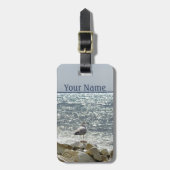 カモメと海 ラゲッジタグ (正面縦)