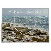 カモメと海 ラージペーパーバッグ (正面)