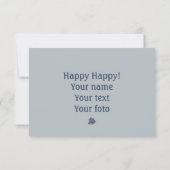 カモメと海 出欠カード (裏面)