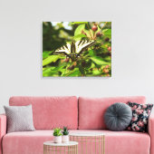 カモメと蝶 キャンバスプリント (インサイチュ (リビング))