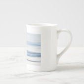 カモメのためのビーチ日 ボーンチャイナマグカップ (右)