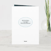 カモメのオウムに吹き出しの誕生日が付いている カード (裏面)