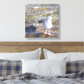 カモメのキャンバス印刷 キャンバスプリント (インサイチュ (寝室))