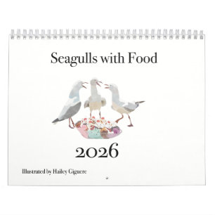 カモメのグルメカレンダー 2026年版 カレンダー