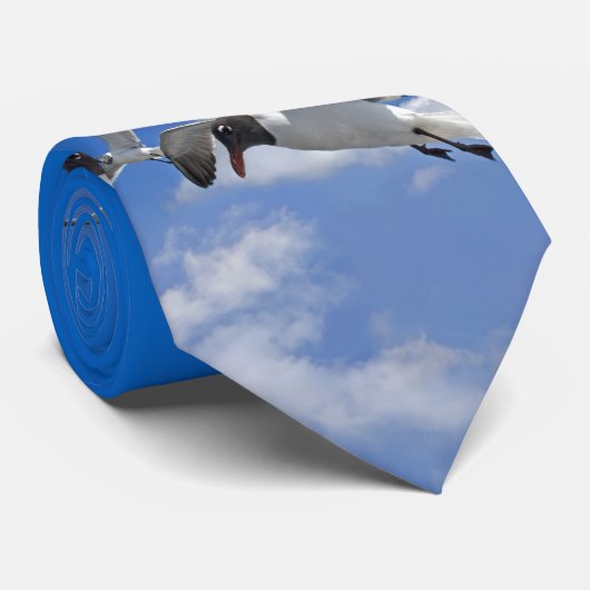 カモメのタイ ネクタイ (ロール)