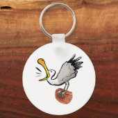 カモメのチャット キーホルダー (正面)