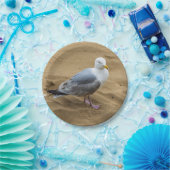 カモメのビーチ紙プレート ペーパープレート (パーティー)