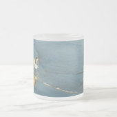 カモメのマグを渡ること フロストグラスマグカップ (中央)