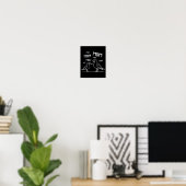 カモメのママ ミニマル ラインアート 面白いカモメのママ ポスター (ホームオフィス)