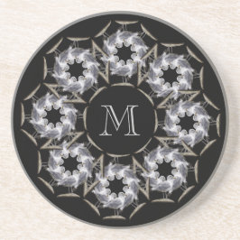 カモメのモノグラムのなコースター コースター