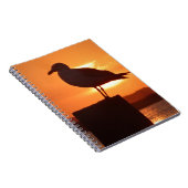 カモメの夕日 ノートブック (右側)
