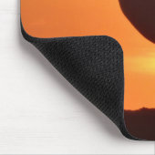 カモメの夕日 マウスパッド (コーナー)