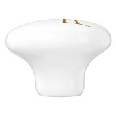 カモメの扉と引き出しハンドル セラミックノブ (側面)