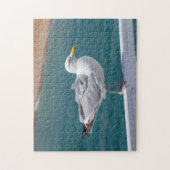 カモメの手すりパズル ジグソーパズル (縦)