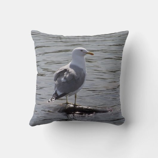 カモメの枕 クッション (裏面)