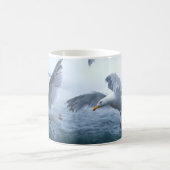 カモメの海面飛行 コーヒーマグカップ (中央)