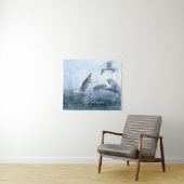 カモメの海面飛行 タペストリー (インサイチュ(横))