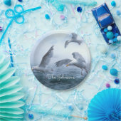 カモメの海面飛行 ペーパープレート (パーティー)