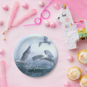 カモメの海面飛行 ペーパープレート (パーティー)