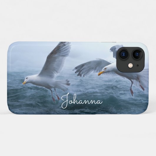 カモメの海面飛行 Case-Mate iPhoneケース (裏面(横))