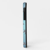カモメの狂乱 iPhone 5 カバー (スカイブルーミックス) (裏面/左)