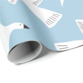 カモメの飛行中 ラッピングペーパー (ロールコーナー)