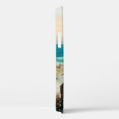 カモメを使った海ビーチ砂丘の油絵 Case-Mate iPhoneケース (裏面 / 右)