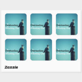 カモメを突き出して目立つ スクエアシール (シート)