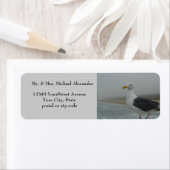 カモメビーチ霧の日 ラベル (インサイチュ)