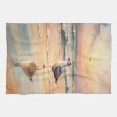 カモメビーチ キッチンタオル (横)