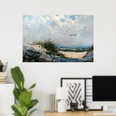 カモメビーチ ポスター (ホームオフィス)