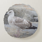 カモメ丸枕 ラウンドクッション (正面)