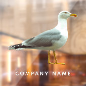 カモメ切り出しおもしろいリアル航海のバードカスタム ウィンドウサイン (シート2)