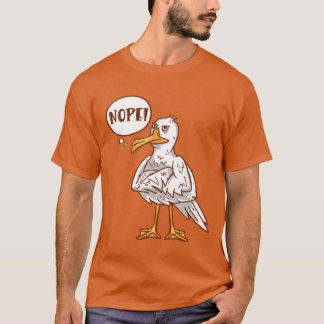 カモメ嫌いのカモメ好き鳥好きな友達 Tシャツ