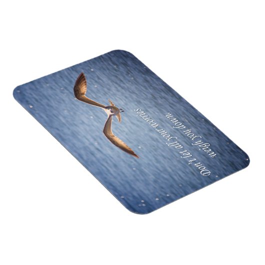 カモメ感動的とワード磁石 マグネット (右側)