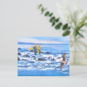 カモメ海遊具 ポストカード (スタンド正面)