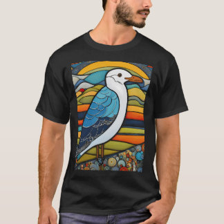 カモメ漁師 Tシャツ
