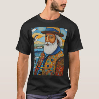 カモメ漁師 Tシャツ