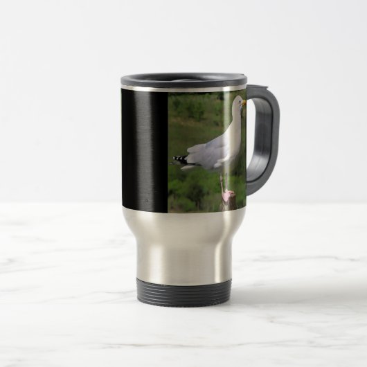 カモメ立ち トラベルマグ (正面右)