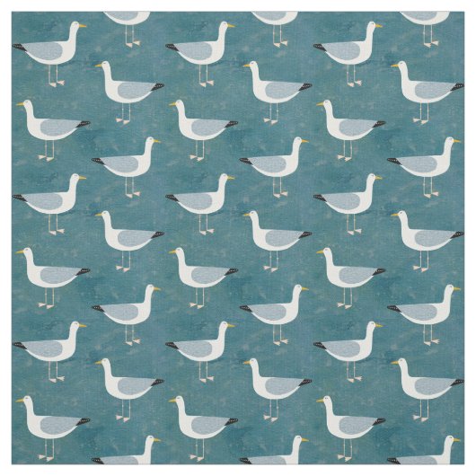 カモメ立ち ファブリック (見本)