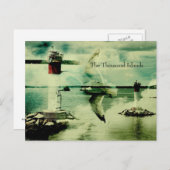 カモメ航空 – 千島はがき ポストカード (正面/裏面)