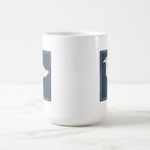 カモメ野生および自由な| コーヒーマグカップ (中央)