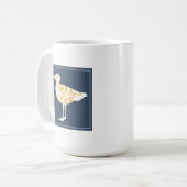 カモメ野生および自由な| コーヒーマグカップ (正面左)
