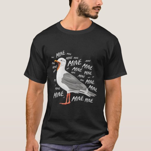 カモメ鉱山 Tシャツ (正面)