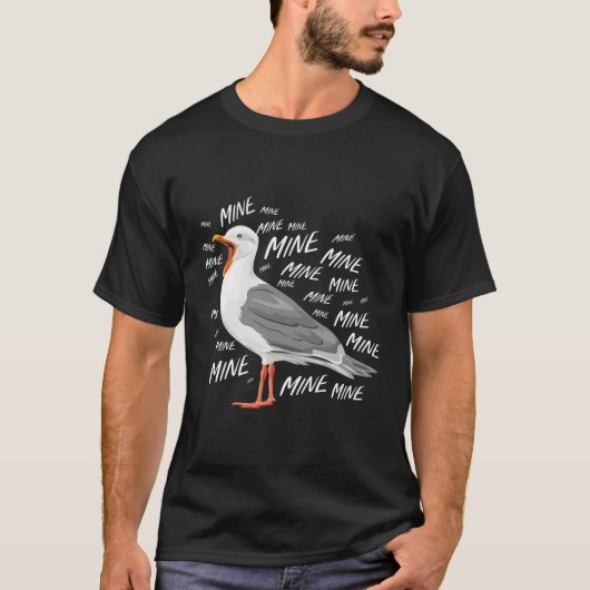 カモメ鉱山 Tシャツ (正面)