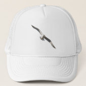 カモメ飛んでいるモ キャップ (正面)