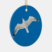 カモメ飛んでいるモ セラミックオーナメント (右)