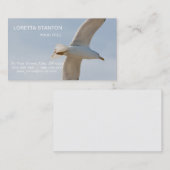 カモメ飛んでいるモ 名刺 (正面/裏面)