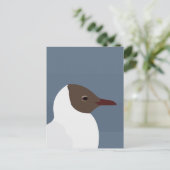 カモメ鳥カモメ ポストカード (スタンド正面)