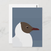 カモメ鳥カモメ ポストカード (正面/裏面)